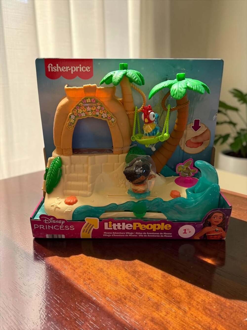 Fisher-Price Little People Moana Adventure Village Playset New